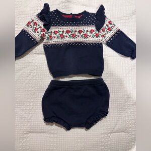Janie and Jack Navy Baby Knitwear
